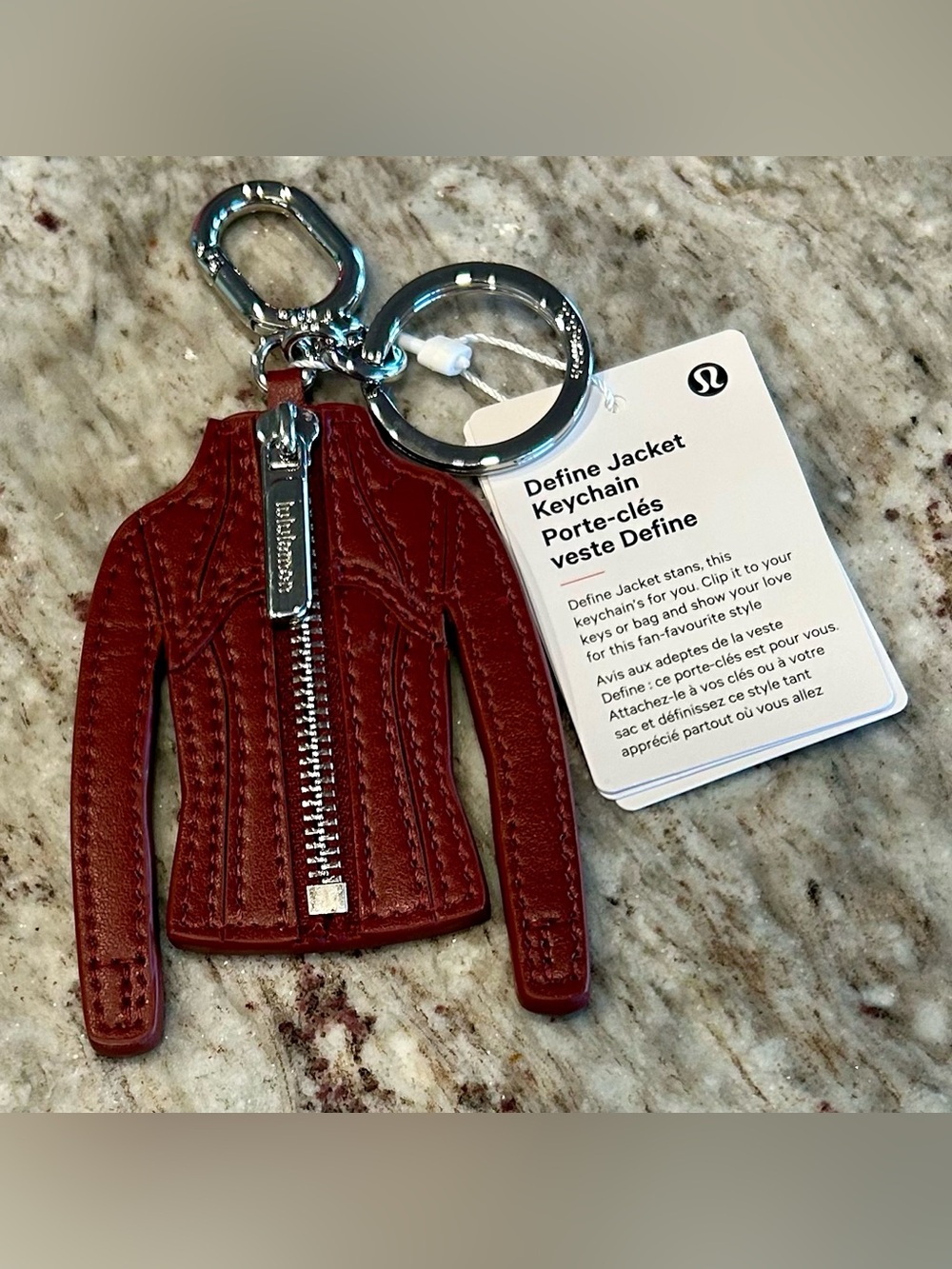 Lululemon Define Keychain, NWT
